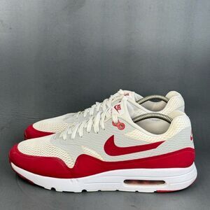 Nike Air Max 1 Ultra Essential Varsity Red athletic sneaker shoes men’s  11.5